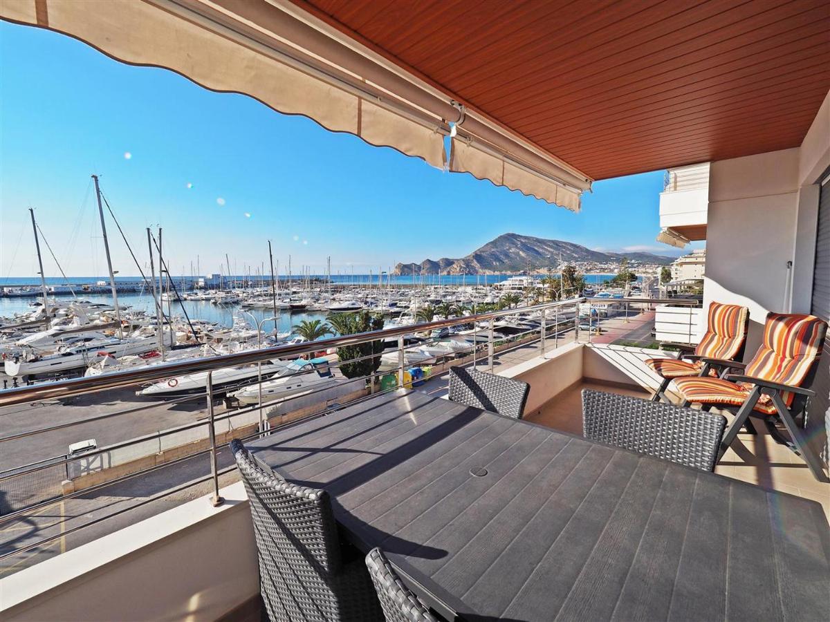 Luxe Vakantieappartement Aan De Jachthaven Van Altea Met Frontaal Zeezicht Exterior foto